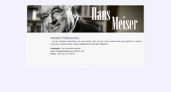 Desktop Screenshot of hansmeiser.de
